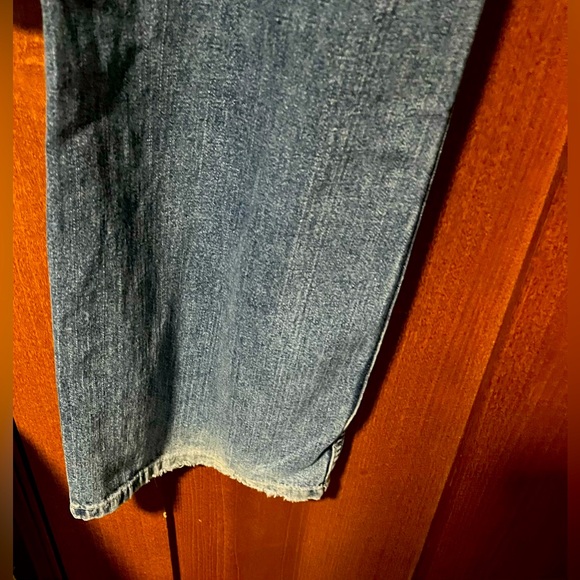 Vintage Y2K Silver Button Fly Jeans - Picture 7 of 12